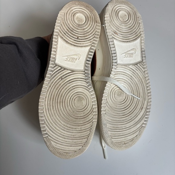 Nike Air Force 1 07 Photon Dust Red Swoosh with Yellow Detail - 8.5 - Picture 5 of 8